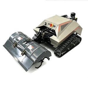 Tagliaerba Telecomandato per Uso Domestico, <span class=keywords><strong>Motozappa</strong></span> Rotante, Trituratore d'Erba Multifunzione Tutto in Uno - Product Image 1