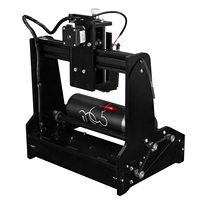 Rotary Ukiran & Cutting Machine untuk Logam Batu Granit 3D CNC Laser Printer dengan Harga Murah
