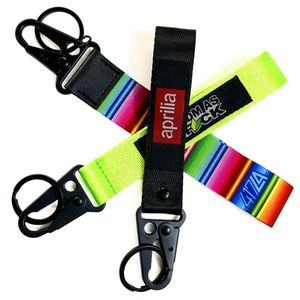 Stylish High Quality Custom Logo Keychains Arabiner Olecranon Hook Short <b>Lanyards</b> Keychain - Product Image 3