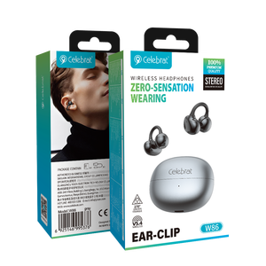 Écouteurs sans fil W86 à clipser, casque audio ouvert 5.4, écouteurs stéréo <span class=keywords><strong>HiFi</strong></span> avec étui de charge - Product Image 6