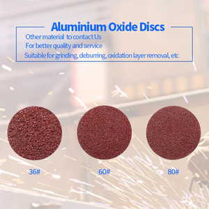 <span class=keywords><strong>3</strong></span>-дюймовая шлифовальная наждачная бумага R-типа, быстросменная шлифовальная Накладка для абразивного диска 36 #-120 # OEM OBM - Product Image 4