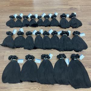 GRAN ORDEN: Extensión de cabello humano vietnamita crudo Natural Liso Natural Colores negros Cabello Super Calidad - Product Image 4