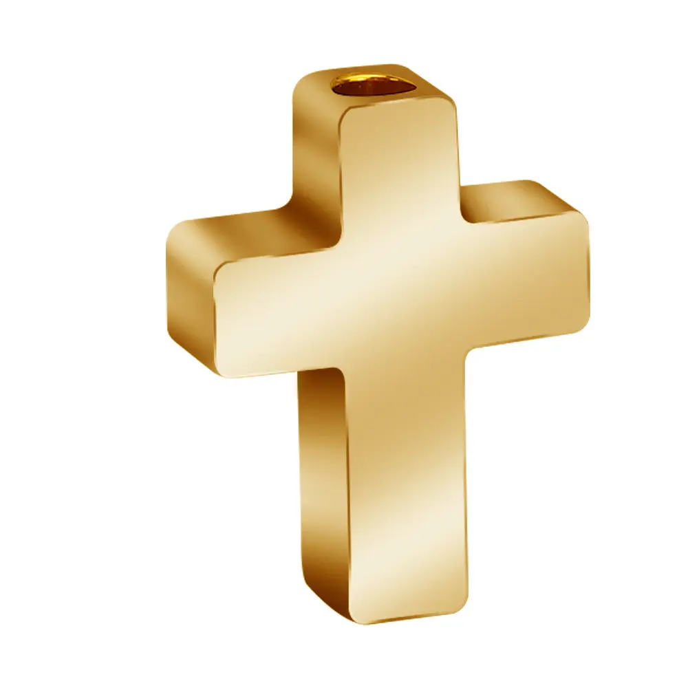 custom stainless steel plated cross pendant stainless steel for Necklace Anklet Bracelet Jewelry Accessories