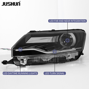 Gruppo Fari a LED JUSHUN per <span class=keywords><strong>Skoda</strong></span> <span class=keywords><strong>Rapid</strong></span> 2013-2018, Aggiornamento LED Dinamico con Sterzo, Aumento della Luminosità del 30% - Product Image 5