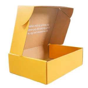 Produto Personalizar Mailer Box Embalagem Impressão Vestuário Vestuário Ondulado Caixas De Peruca Personalizadas com Logotipo Embalagem