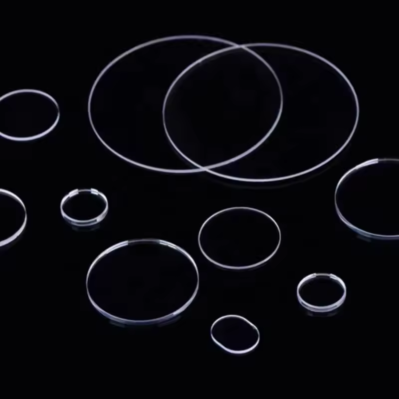 High Temperature Optical Custom Round Fused