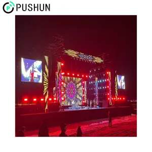 Outdoor Indoor Advertising Rental LED Video Wall Display Panel Stage P2.6 P2.9 P3.91 P4.81 LED Screen Pantalla