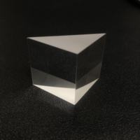 Custom High Precision BK7/K9 Glass Triangle Dispersion Aluminum 60 Degree Right Angle Prisms for Imaging Beam Displacement
