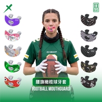 Protector Bucal XXBEAST 3.0 Ready Fit, Protector Labial Transpirable de TPR, Protector de Dientes, Bandera Americana, Fútbol Americano, Deportes, Modelo CN