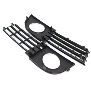 Audi A6 C5 Fog Light Grille 4B0807682T Black <b>ABS</b> Lower Grille Cover Left Right Fit 2002 2005 - Product Image 2