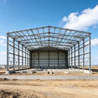 Hangar de Acero de Diseño Personalizado para Aviones Privados y Helicópteros, Construcción de Estructuras Metálicas para Aeropuertos