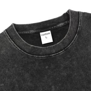 เสื้อยืดผ้าฝ้ายพิมพ์ลายกราฟิกสไตล์วินเทจสำหรับผู้ชายเสื้อยืดเปล่าขนาดใหญ่ - Product Image 1