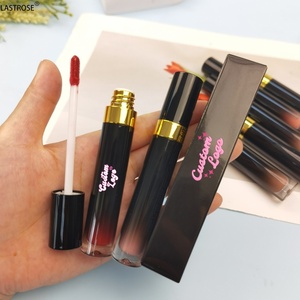 Yeni Trend Siyah Tüp Vegan Dudak Parlatıcısı Uzun Süreli Mat Parlak Su Geçirmez Yüksek Kalite Çok Satan - Product Image 2