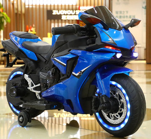 Motocicletta Elettrica per Bambini, Triciclo Elettrico per Bambini e Bambine, Moto Elettrica a Due Ruote Ricaricabile per Bambini - Product Image 6