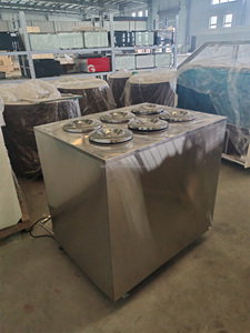Vitrine Réfrigérée Pozzetti pour Gelato et Crèmes Glacées – Congélateur d'Angle pour Présentation de Glaces Dures - Product Image 5