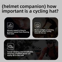 Gorra de Ciclismo TOSUOD con Serigrafía, para Mujer, Ligera, Protección Solar, Transpirable, Secado Rápido, Absorbente de Sudor