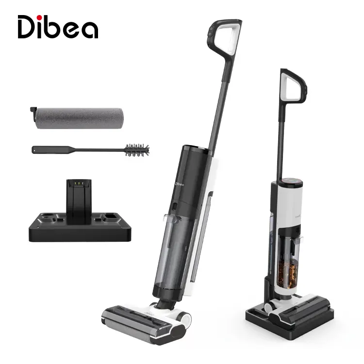 2023 Dibea Household Hand-held Floor Sweeper wet and dry vacuum cleaner for home use