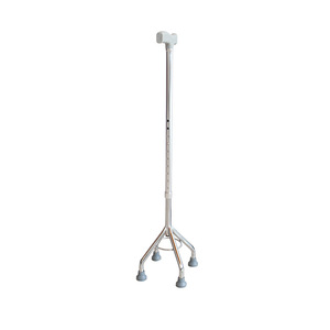 Help Health Four Legged Telescopic Cane Aluminum Alloy Lightweight Non Slip <b>Walking</b> <b>Stick</b> For Elderly - Product Image 1