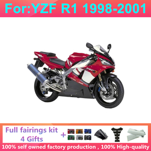 Nuevo Kit Completo de Carenado para Motocicleta ABS, Compatible con YZF1000 YZF-R1 R1 1998-2001, Carenados de Carrocería, Kits de Carrocería de Plástico YZF-R1 1998 - Product Image 5