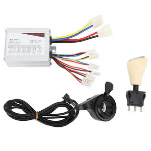 Kit de commande pour vélo électrique 24V 350W, contrôleur de moteur avec accélérateur à <span class=keywords><strong>pouce</strong></span> et interrupteur marche arrière/marche <span class=keywords><strong>avant</strong></span>/arrêt pour tricycle électrique - Product Image 1