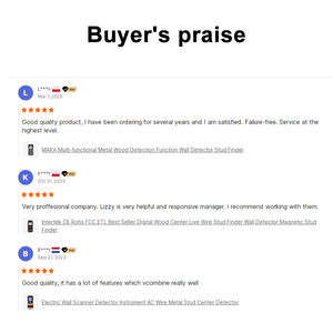 Duvar algılama <span class=keywords><strong>metal</strong></span> dedektörü için taşınabilir <span class=keywords><strong>metal</strong></span> el dedektörü - Product Image 5