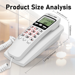 FICAN1037 Téléphone filaire mural <span class=keywords><strong>de</strong></span> style chaud Utilisation interne <span class=keywords><strong>de</strong></span> l'hôtel avec identification <span class=keywords><strong>de</strong></span> l'appelant <span class=keywords><strong>Prix</strong></span> concurrentiel Téléphone <span class=keywords><strong>fixe</strong></span> - Product Image 4