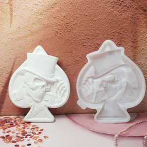 Handmade <b>Resin</b> Casting <b>Molds</b> for DIY Decorative Ornaments Ins Style Silicone Skeleton ornaments <b>Mold</b> X0511 - Product Image 5