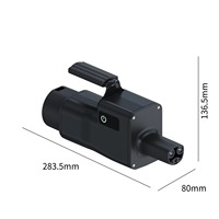 Convertisseur d'alimentation CC GB/T vers NACS (norme nationale) pour adaptateur de station de recharge Tesla EV, adaptateur de borne de recharge de Chine