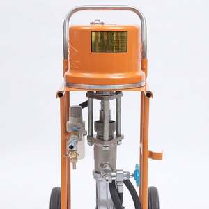 Máquina de pintura sin aire eléctrica para masilla de textura de alta densidad, pulverizador sin aire para paredes, filtro de pintura de alta viscosidad para tuberías y paredes - Product Image 5