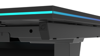 Bureau de jeu JIECANG E-sport Racing Style avec éclairage RGB et hauteur réglable