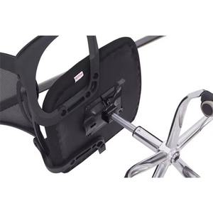 Silla de Oficina Ergonómica Nórdica Moderna 1919, Reclinable de Acero Inoxidable, Giratoria, de Metal, Cuero y Terciopelo, Multicolor, para Uso Doméstico - Product Image 1