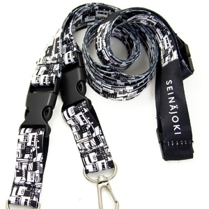Polyester Fabric Lanyards with Card Holders and Plastic Hook Fashionable Eco-Friendly UV Printed Soft ID Solutions
