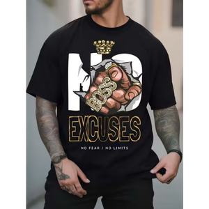 Camiseta Personalizada de Alta Calidad, Estilo Urbano, 100% Algodón, para Hombre - Product Image 6