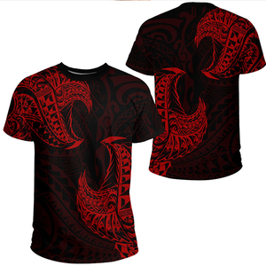 T-shirt manches courtes pour hommes, motif Tribal polynésien, Design, Sublimation complète, nouvelle-zélande, vente en gros - Product Image 1
