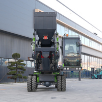 Petit camion malaxeur à béton autochargeur, mini camion malaxeur à béton, prix bas, à vendre