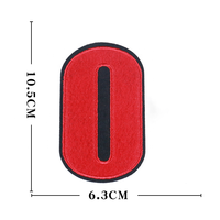 Fabricant Vente en gros Écusson photo personnalisé Écusson thermocollant à broder Écussons en feutre pour logo Matériau principal en tissu
