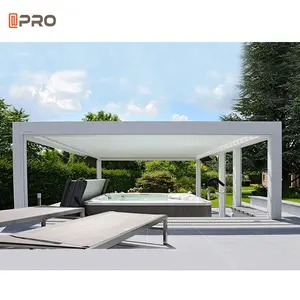 Aluminum Pergola Liping Connector Louvered Pergola Alloy Awning Outdoor Pergola Bioclimatique