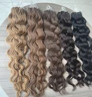 Offre Spéciale – Vente en Gros Usine – Cheveux Brésiliens Vierges Couleur Personnalisée H6 – Cheveux Plume Double Drawn Sans Enchevêtrement – Cheveux Plume Invisibles