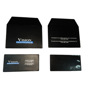 Portadocumentos Plegable para Auto <span class=keywords><strong>de</strong></span> PVC Rojo con Logotipo Personalizado en Relieve, Ecológico y <span class=keywords><strong>de</strong></span> Alta Calidad, Grosor <span class=keywords><strong>de</strong></span> 0.3-0.4mm, OEM - Product Image 1