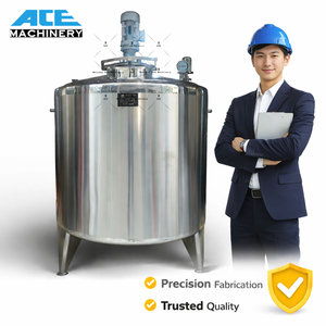 Liquid and Powder Mixer Double Layer Electric Heating Pigment Dispersing Ink Mixing Equipment With Agitator - Product Image 4