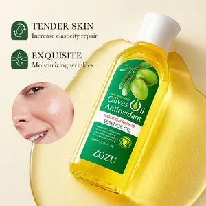 ZOZU Private Label Organic Olive Oil Moisturizing Nourishing Repairing Skin Female Cosmetics Skin Care Products Essential Oil