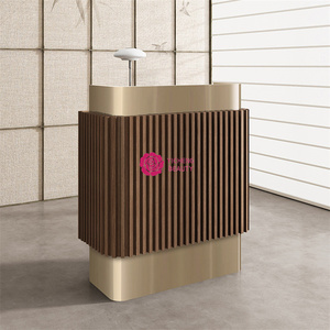 <span class=keywords><strong>Comptoir</strong></span> de réception moderne pour petit salon de coiffure haut de gamme Yicheng Beauty, design contemporain, prix abordable - Product Image 4