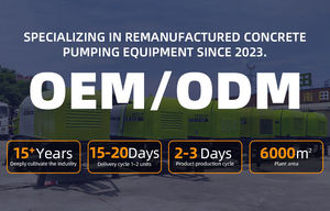 Zoomlion HBT90.18.195RSディーゼル中古コンクリートポンプミニミキサー付き90m ³/h 1年保証エンジンコアコンポーネント - Product Image 4