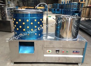 Automatic <strong>Chicken</strong> Duck Goose Poultry <strong>Chicken</strong> <strong>Plucker</strong> and Scalder Combined Machine - Product Image 2