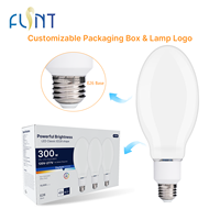 Ampoule LED haute puissance ED28 E26 26W 4000Lm 5000K Ra80 Verre blanc laiteux Certifiée CE FCC Équivalent 300W pour éclairage public