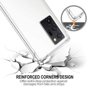 Para <span class=keywords><strong>Galaxy</strong></span> Note 20 Case Clear, a prueba de golpes Tpu Pc Crystal Clear Acrylic Bumper Case Cover para Samsung <span class=keywords><strong>Galaxy</strong></span> Note 20 Ultra - Product Image 6