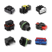 Connecteur Électronique Étanche 8 Broches Femelle pour Phare Xénon 25A avec Boîtier ABS et Nylon 7283-7080-40