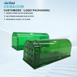 Vente chaude Pièges à rats intelligents écologiques jetables transparents portables Capture vivante Sans tuer - Product Image 5