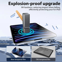 Redmagic 3pro Nova/Astra Tablette de jeu Film protecteur en verre trempé 9H avec fonctions anti-traces de doigts et anti-rayures