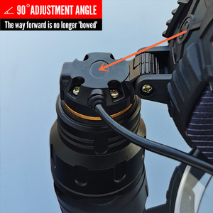 Đêm đi bộ đường dài Led <span class=keywords><strong>Head</strong></span> <span class=keywords><strong>Torch</strong></span> Zoomable securitylng Đèn pin đèn pha USB có thể sạc lại với cảnh báo ánh sáng - Product Image 5